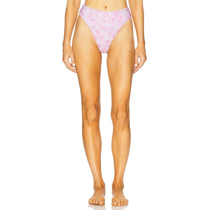 Tularosa 【 Mar High Waist Bottom Women Pink Flower 】 御機嫌 ズボン ボトムス レディース pink サクラ色