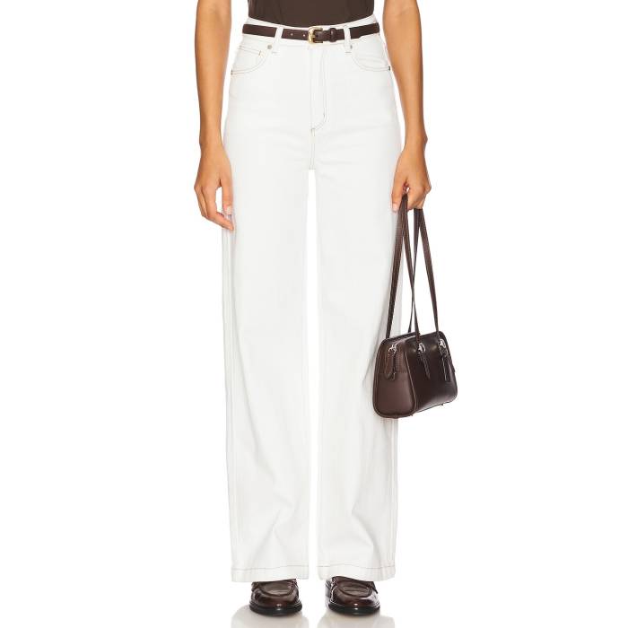 Abrand 【 Wide Leg Jeans Women Coconut 】 デニム レディース
