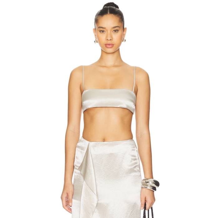 Bondi Born 【 Kobe Slimline Bodice Women Silver 】 Kobe コービー レディースファッション トップス ベアトップ チューブトップ レディース Silver 銀色・シルバー