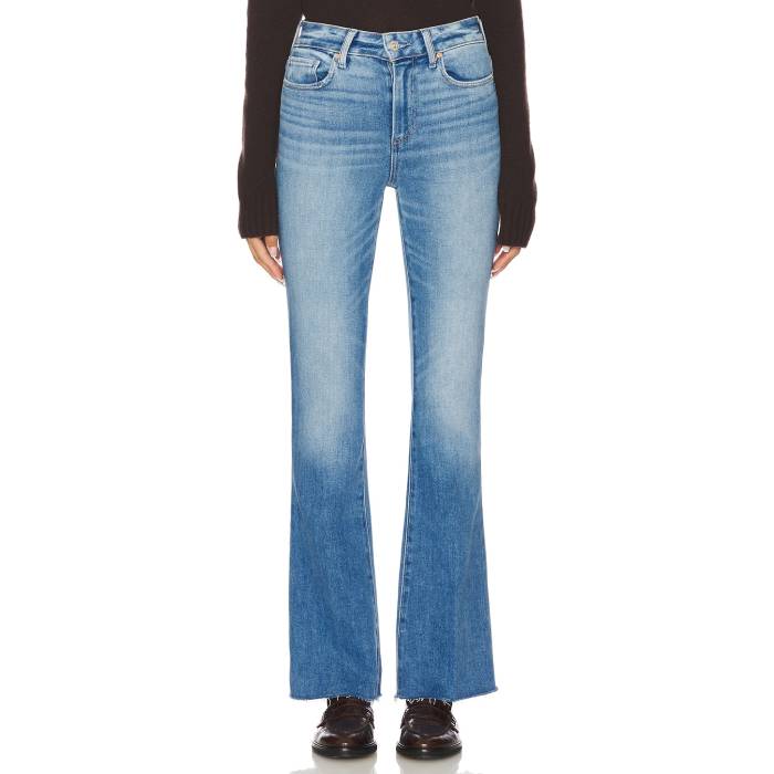 ペイジ Paige 【 High Rise Laurel Canyon Jeans Women Mesmerize 】 ハイ ライズ ジーンズ レディースファッション ボトムス パンツ レディース
