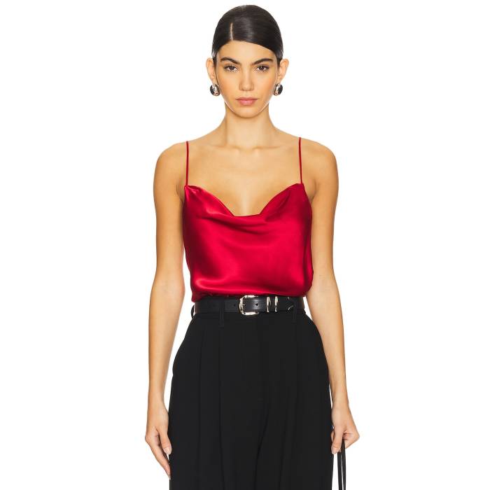 Eaves 【 Haim Silk Cami Top Women Red 】 レディース Red 赤・レッド｜スニケス