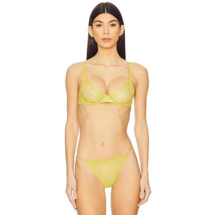 Love Stories 【 Romeo Bra Women Green 】 インナー 下着 ナイトウェア レディース インナー 下着 ランジェリー ブラジャー レディース green 緑・グリーン
