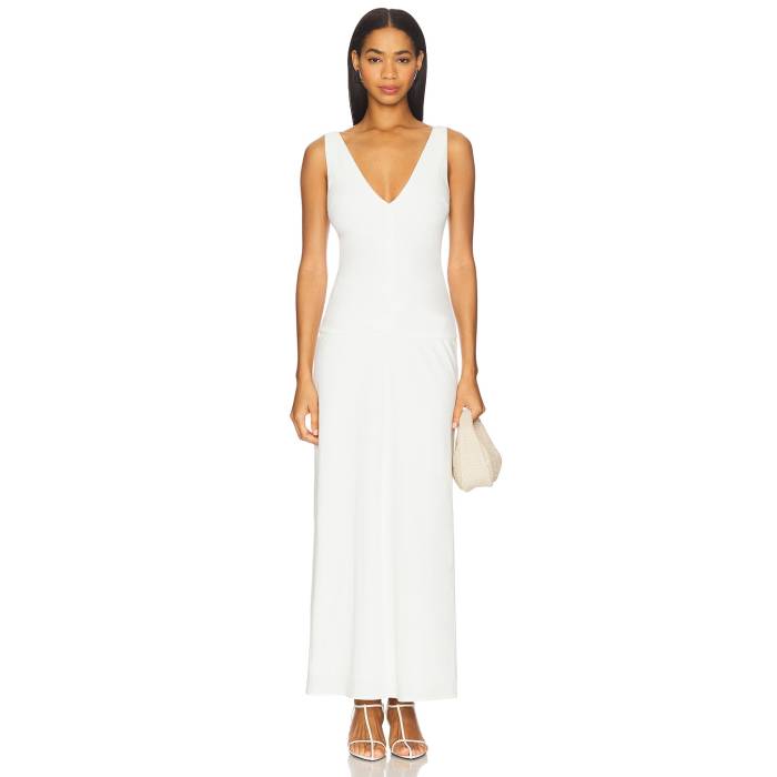 Bec + Bridge 【 Abigail Tuck Maxi Dress Women White 】 お召しもの レディース 白いこと 白いこと