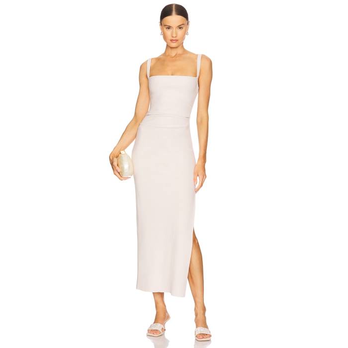 Bec + Bridge 【 Leora Tuck Maxi Dress Women Vanilla Bean 】 御召しもの レディース