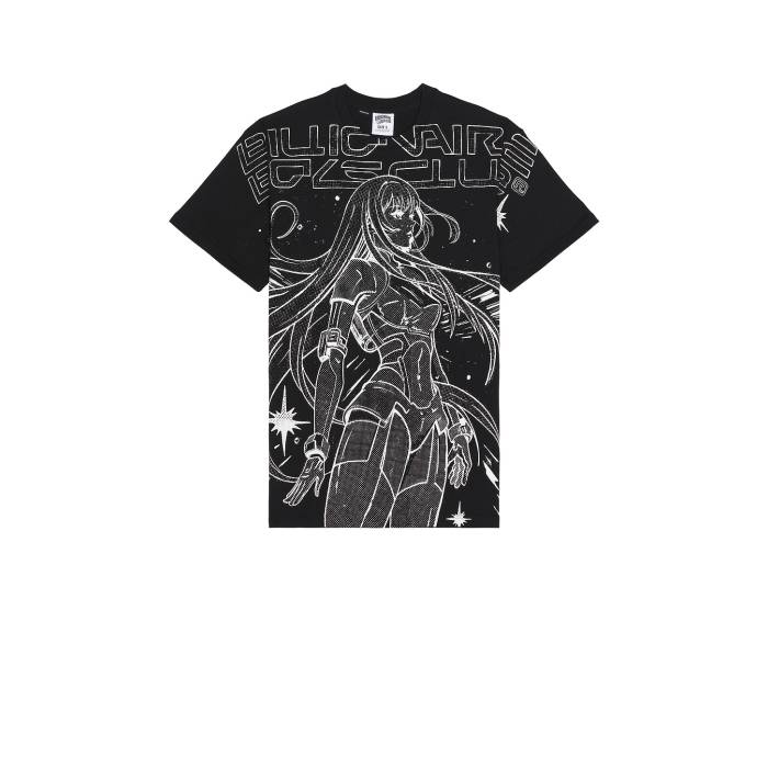 ビリオネアボーイズクラブ Billionaire Boys Club 【 Oversized Anime Tee Men Black 】 Tシャツ メンズファッション トップス Tシャツ カットソー メンズ 黒色 ブラック