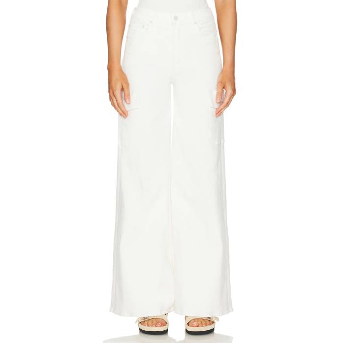 Mother 【 The Undercover Cargo Sneak Jeans Women Cream Puffs 】 アンダー押しかぶせる 積貨委託貨物 デニム レディース 皮膚軟化剤 パンツ-レディースファッション-ボトムス