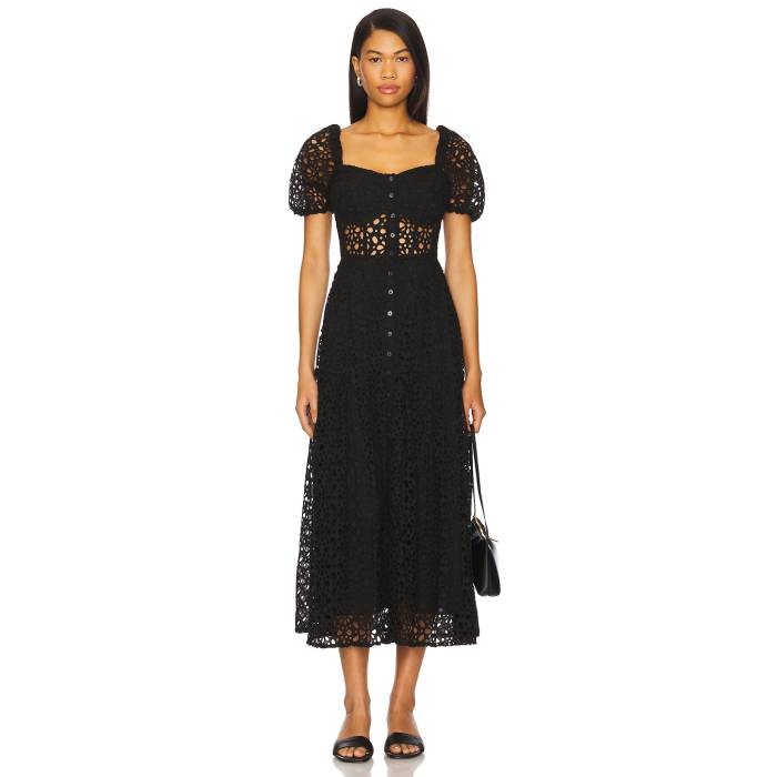 Heartloom 【 Sarella Dress Women Black 】 御召しもの レディース 黒いこと 黒いこと