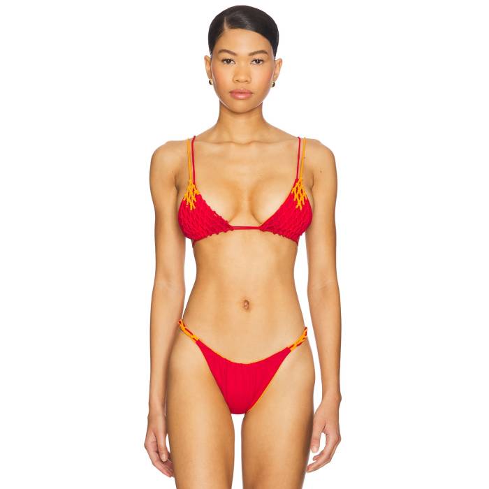 Isa Boulder 【 Grad Bikini Top Women Cherry Citrus 】 レディースファッション 水着 レディース