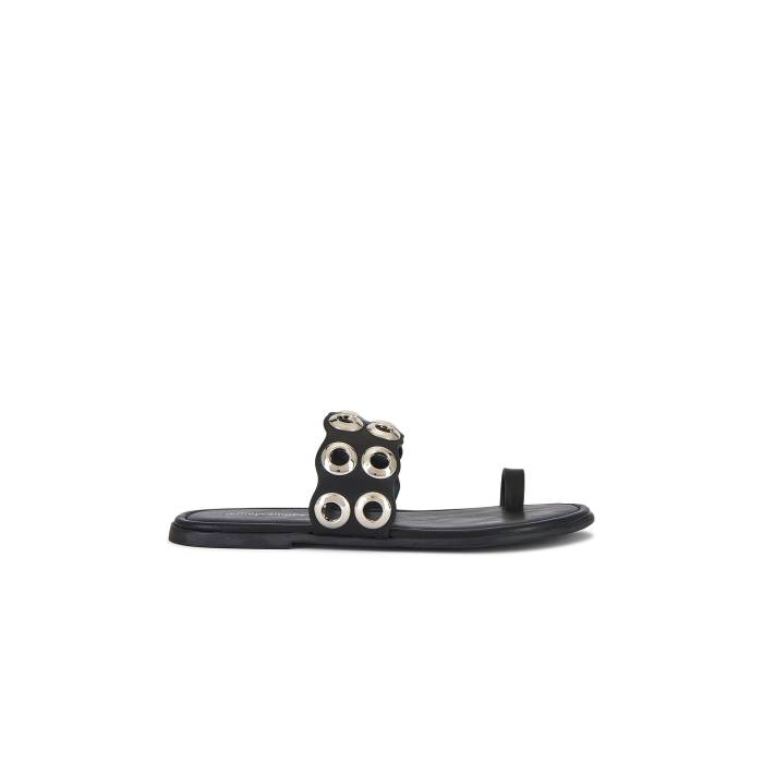ジェフリーキャンベル Jeffrey Campbell 【 Taren Sandals Women Black Silver 】 サンダル レディース 黒色 ブラック Silver 銀色・シルバー
