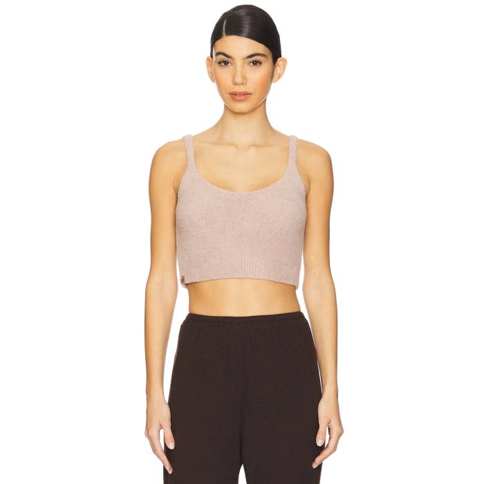 Barefoot Dreams 【 Cozychic Luxe Cropped Cami Women Willow 】 レディースファッション トップス キャミソール レディース