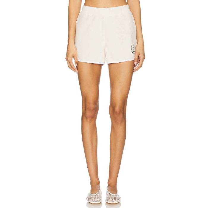 Barefoot Dreams 【 Cozyterry Short Women Sand Dune & Sea Salt 】 レディースファッション ボトムス パンツ レディース 砂色・サンド