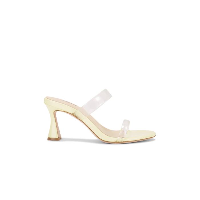 L\u0027agence 【 Idalie Sandal Women Yellow Vinyl 】 レディース yellow 黄味がかった・黄色 ビニール