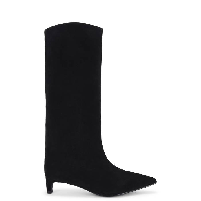 Nakedvice 【 X Revolve The Stacey Boot Women Black Suede 】 ブーツ 靴 レディース靴 ブーツ その他 レディース 黒色 ブラック スエード・スウェード