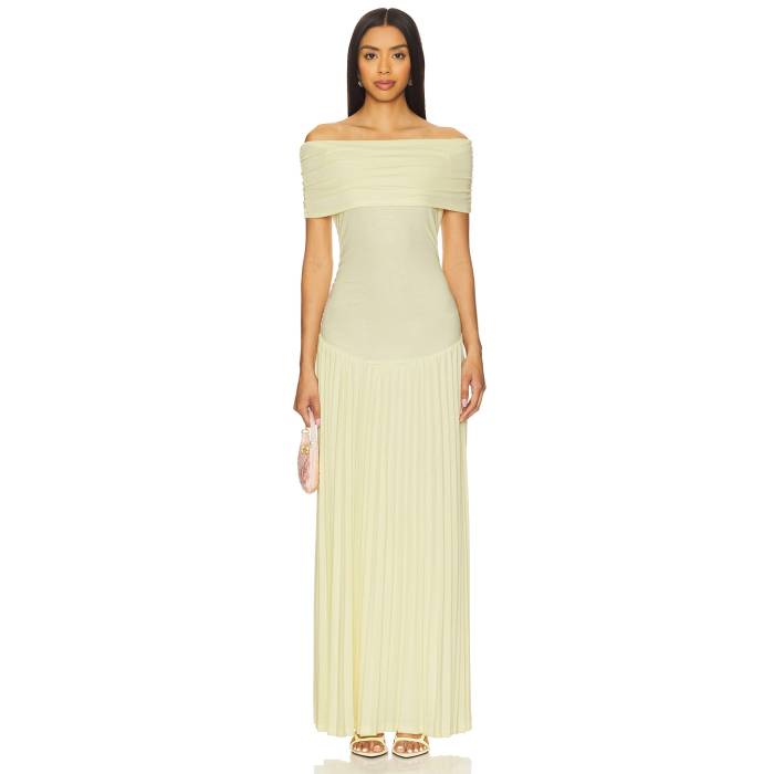 ライオネス Lioness 【 X Revolve Field Of Dreams Maxi Women Lemon 】 Field 活動の領域 レディース
