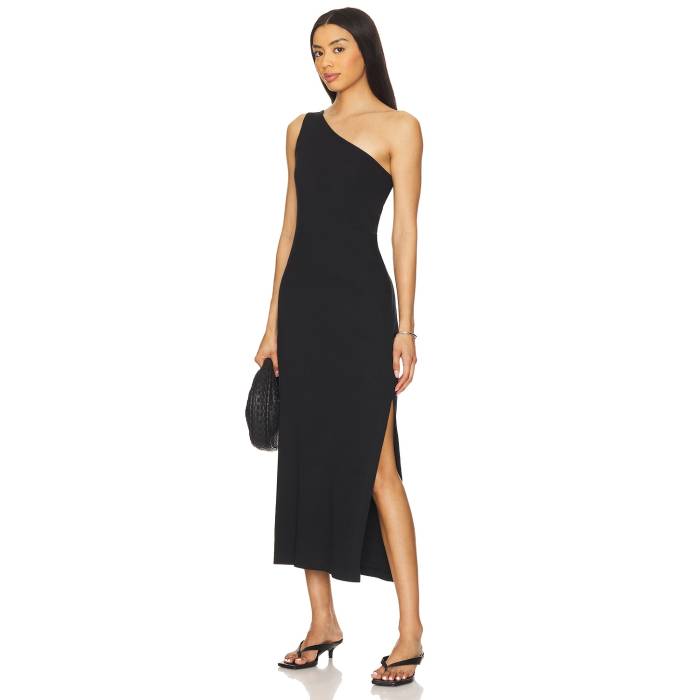 シーフォリー Seafolly 【 Jersey One Shoulder Dress Women Black 】 ジャージ ドレス レディースファッション ドレス レディース 黒色 ブラック