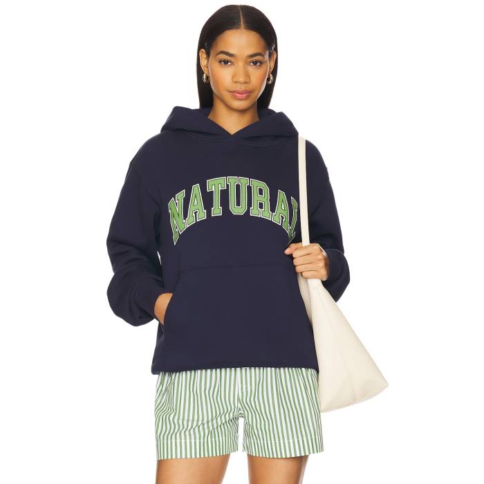 Museum Of Peace And Quiet 【 Natural Hoodie Unisex Navy 】 ナチュラル フーディー パーカー ユニセックス 紺色 ネイビー｜スニケス