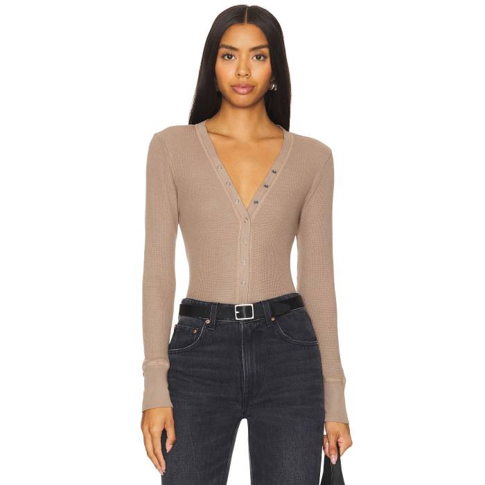 Bobi 【 Long Sleeve Women Hazelnut 】 長袖 レディースファッション トップス その他 レディース