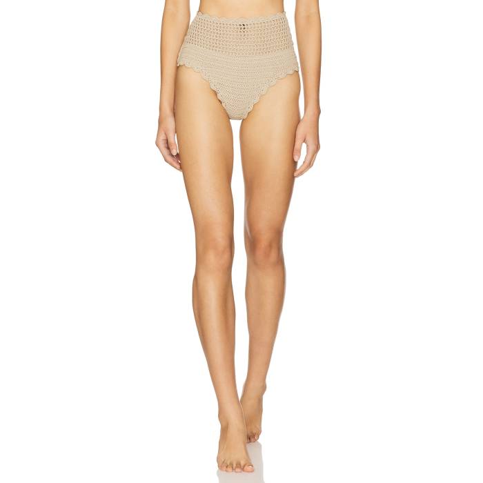 ビーチライオット Beach Riot 【 Wyatt Bikini Bottom Women Tan 】 ズボン ボトムス レディースファッション 水着 レディース