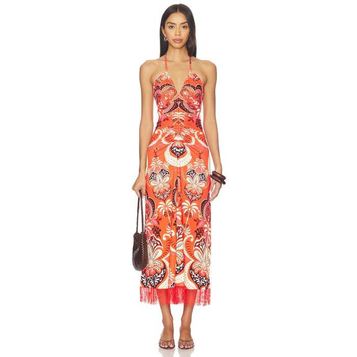 Cara Cara 【 Shelter Island Dress Women Palm Pavillion Cora 】 御召しもの レディース