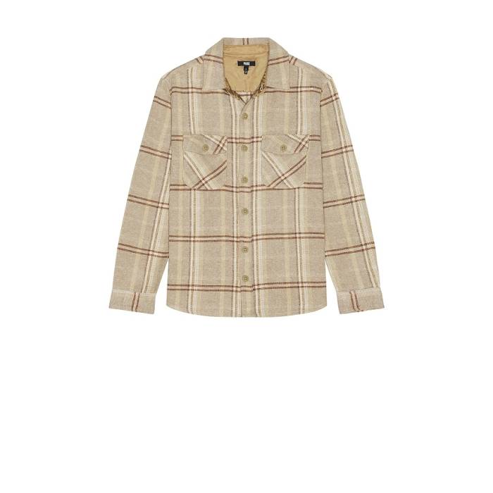 ページ Paige 【 Seymore Overshirt Men Rustic Plaid 】 メンズ