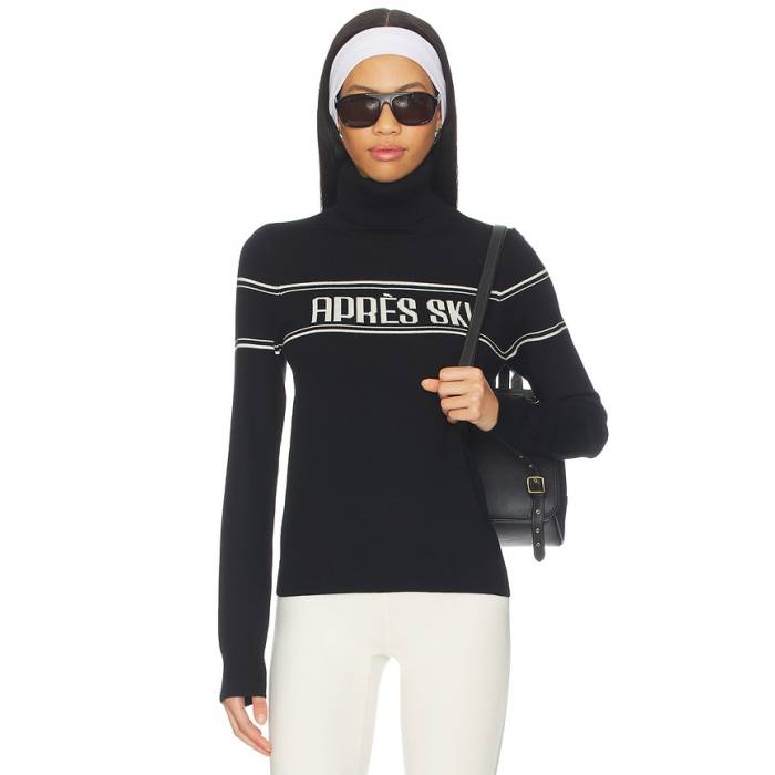 Lovers And Friends 【 Nell Turtleneck Sweater Women Black \u0026Amp; Ivory 】 調教師 レディース 黒いこと 黒いこと 象牙色