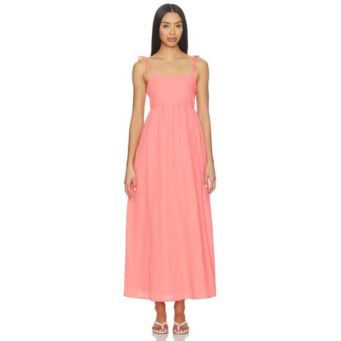 ビーチライオット Beach Riot 【 Valory Maxi Dress Women Coral Sea 】 ドレス レディース｜スニケス
