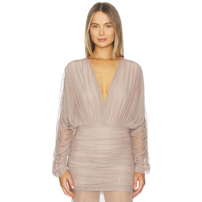 Nonchalant Label 【 Pia Bodysuit Women Taupe 】 上半身背広 レディース