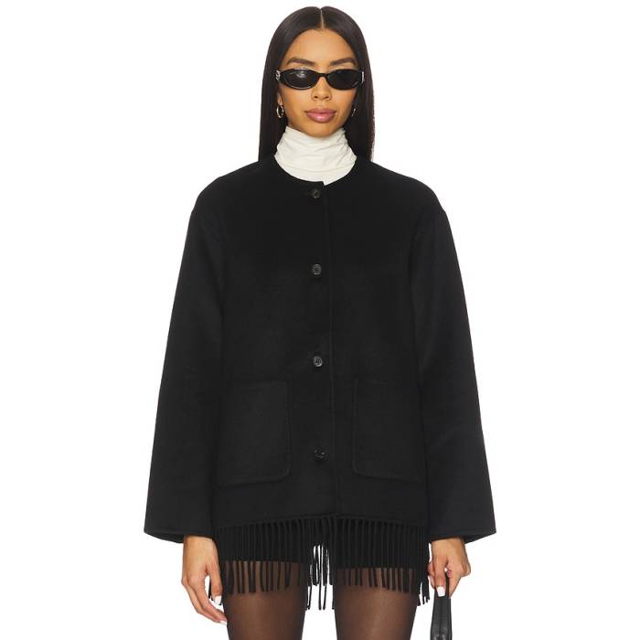 レイルズ Rails 【 Tomoko Cardigan Women Black 】 ジレー レディース 黒いこと 黒いこと