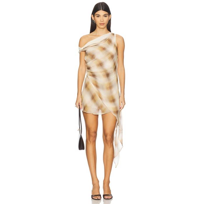 Bec + Bridge 【 Eliana Mini Dress Women Dune Check 】 お召しもの レディース