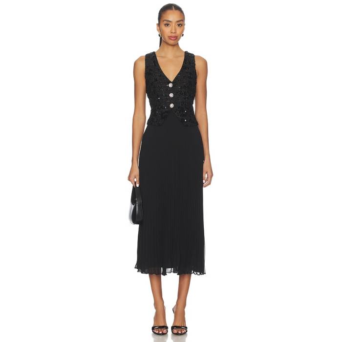 Likely 【 Dorothea Dress Women Black 】 御召しもの レディース 黒いこと 黒いこと