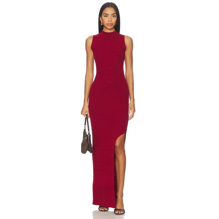 アマンダアプリチャード Amanda Uprichard 【 Isla Dress Women Carnelian 】 お召しもの レディース