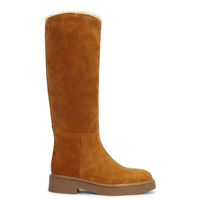ジェフリーキャンベル Jeffrey Campbell 【 Zabini Boot Women Tan Suede Combo 】 ブーツ レディース スエード・スウェード