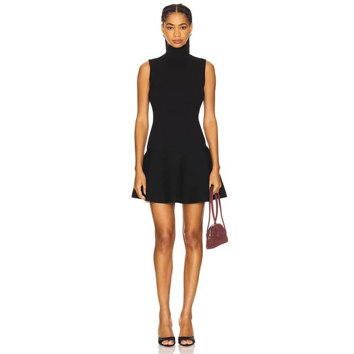 スティーブマデン Steve Madden 【 Breslin Sweater Dress Women Black Onyx 】 トレーナー ドレス レディース 黒色 ブラック