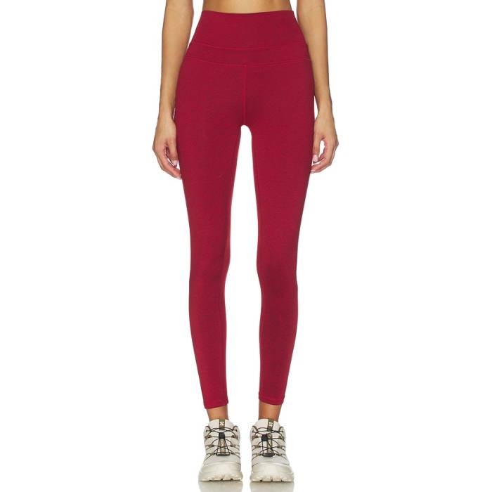 バーリー Varley 【 Always Warm Base Layer Legging Women Red Dahlia Marl 】 ウォーム レディース Red 赤・赤いこと