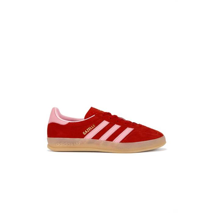 アディダス Adidas Originals 【 Gazelle Indoor Sneaker Women Better Scarlet, Light Pink \u0026Amp; Gum 4 】 ガゼル 靴 スニーカー レディース pink サクラ色