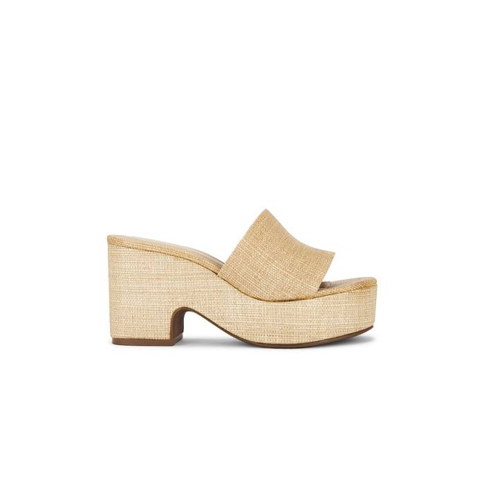 Raye 【 Spencer Platform Women Raffia 】 レディース