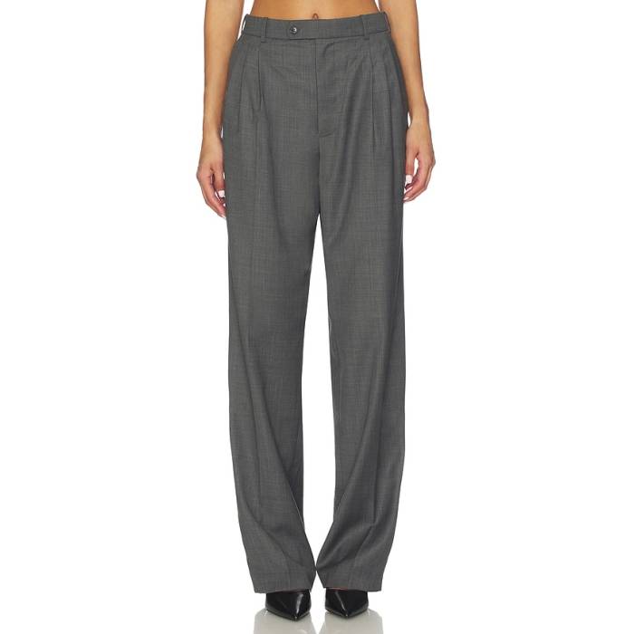 Ronny Kobo 【 Soprano Pant Women Dark Grey 】 ズボン下 レディース 薄墨色 薄墨色