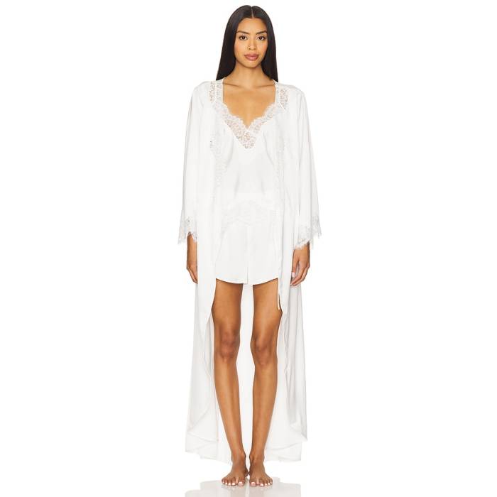 Homebodii 【 Sian Maxi Robe Women White 】 レディース 白いこと 白いこと