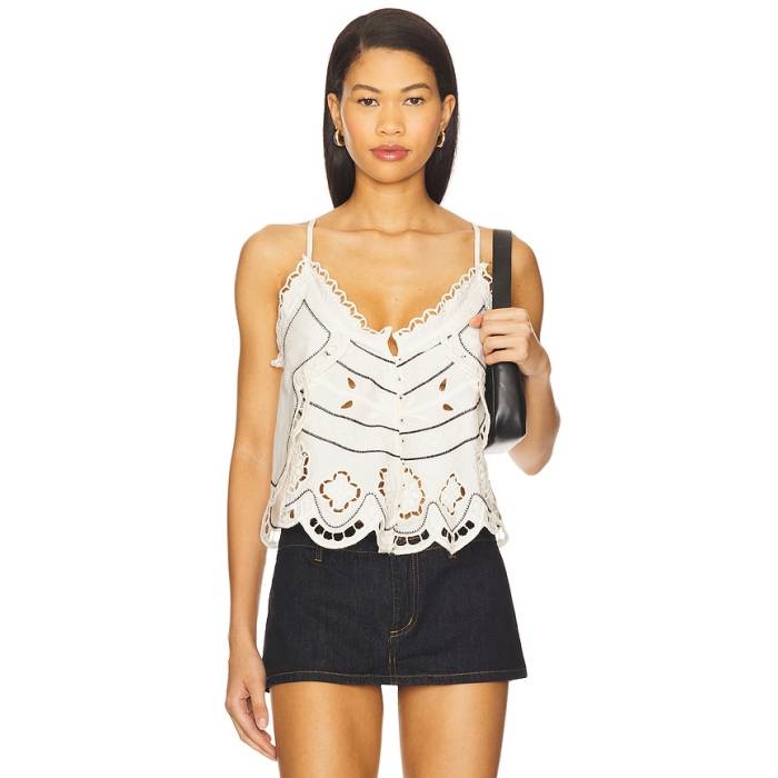 Scarlett Poppies 【 Priya Top Women Soft Vanilla 】 レディース