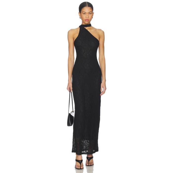 ライオネス Lioness 【 Lux Lace Maxi Dress Women Noir 】 御召しもの レディース