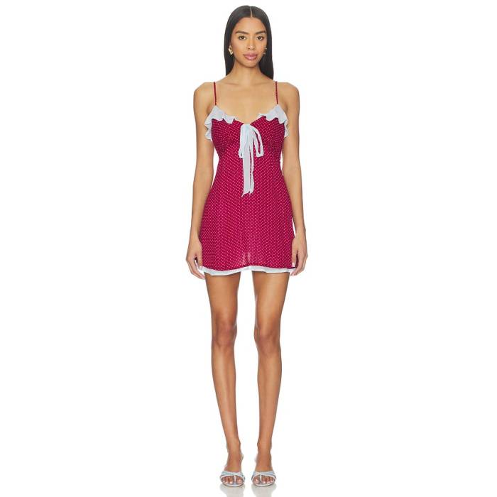 Frankies Bikinis 【 Picnic Hour Chiffon Mini Dress Women Tuscany 】 ドレス レディース｜スニケス 36,530円