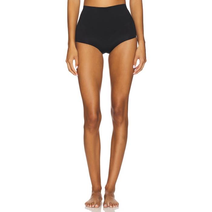 ウォルフォード Wolford 【 Cotton Contour Panty High Waist Women Black 】 御機嫌 レディース 黒いこと 黒いこと