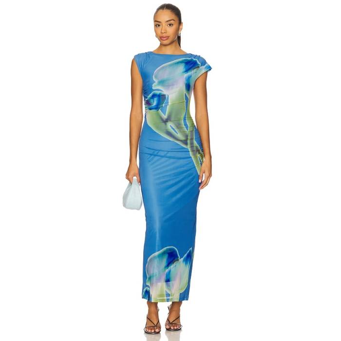 Roame. 【 Joyce Dress Women Moonlit Lily 】 お召しもの レディース