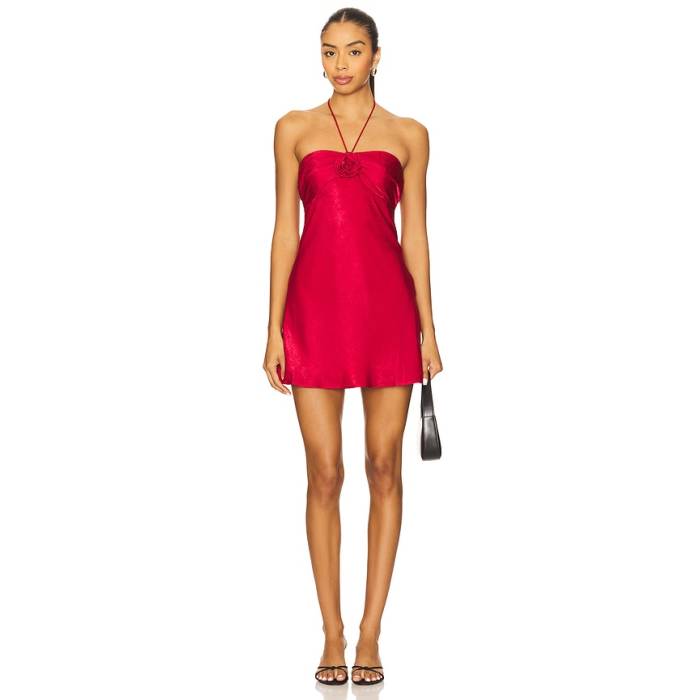 More To Come 【 Arie Mini Dress Women Red 】 お召しもの レディース Red 赤・赤いこと