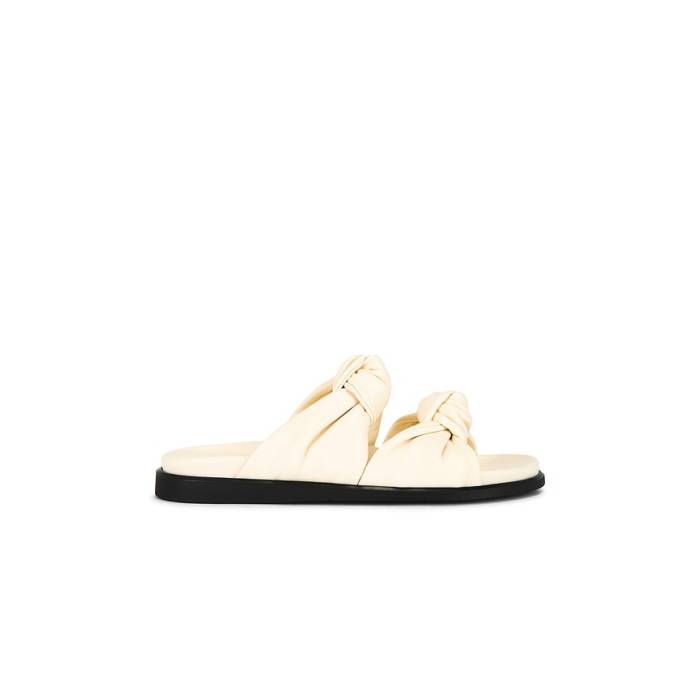 Dear Frances 【 Tye Slide Women Chalk 】 Slide サンダル レディース