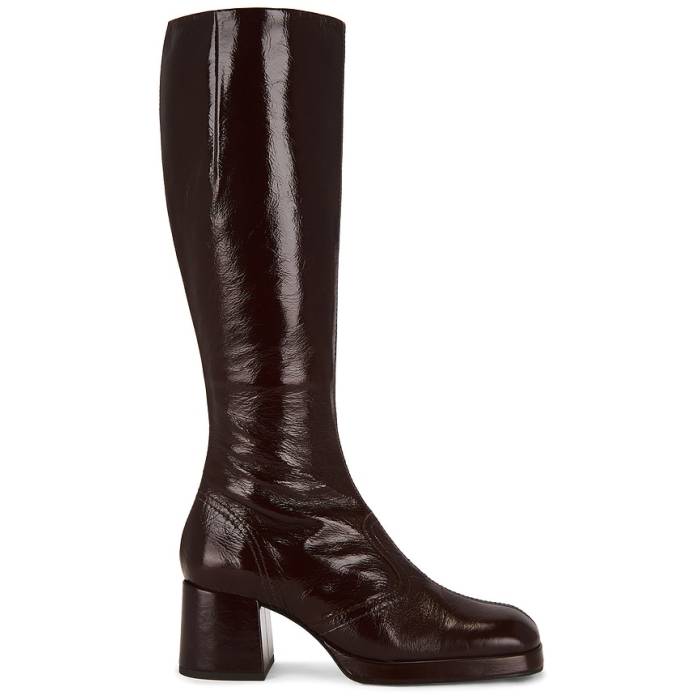 Miista 【 Donna Tall Boot Women Brown 】 ブーツ レディース 赤銅色 赤銅色