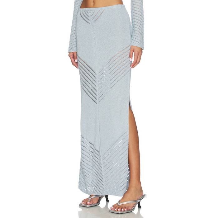 Devon Windsor 【 Bria Maxi Skirt Women Azure 】 レディース アズール