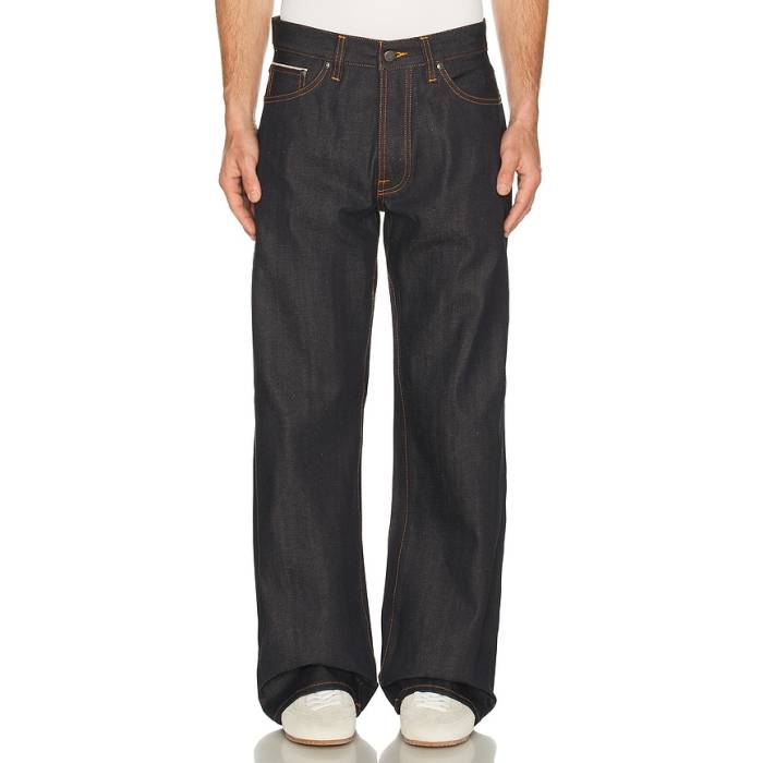 ヌーディージーンズ Nudie Jeans 【 Loud Larry Jeans Men Dry Selvage 】 デニム メンズ