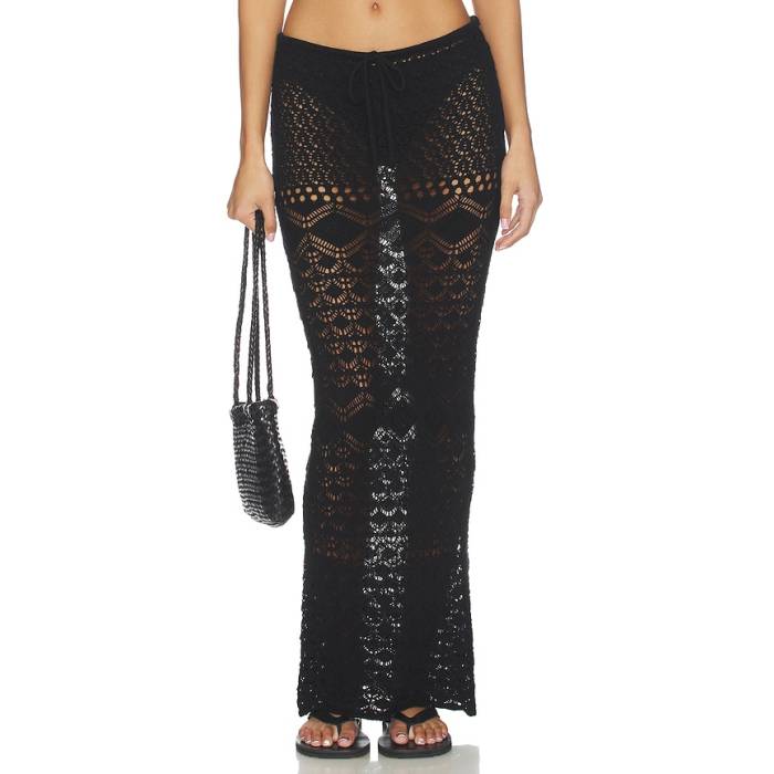 More To Come 【 Maria Maxi Skirt Women Black 】 レディース 黒色 ブラック｜スニケス