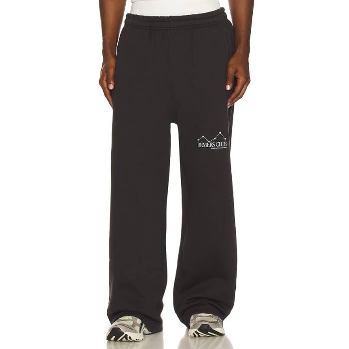 Drmers Club 【 Find Your Own Signs Sweatpants Men Faded Black 】 ロングタイツ メンズ 黒いこと 黒いこと